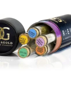 Alternative view of Ganja Gold/R:EVOLVE Pre-Roll Pack